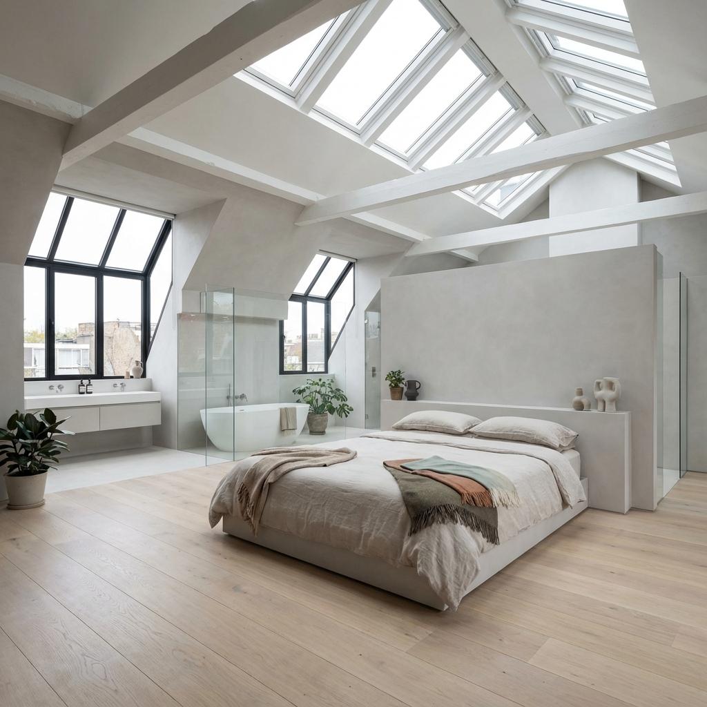 Hip-to-Gable Master Suite